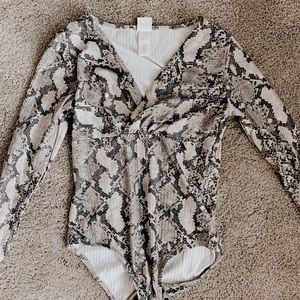 Snakeskin Bodysuit